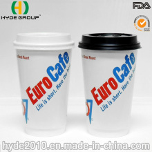 Copo de Papel de Café de Parede Dupla Descartável de 16 Oz com Logo (16 oz)